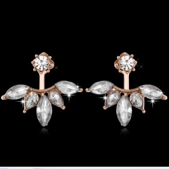 🌸 Just In! Jacket style earrings women's - Picture 6 of 12